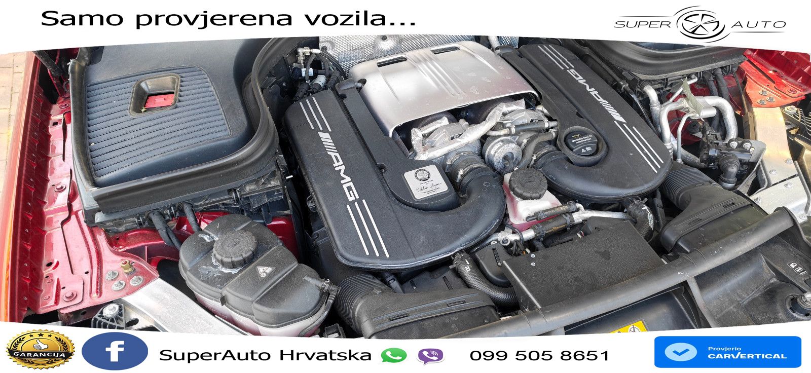 Mercedes AMG GLC 63 S V8 (510 KS) 4MATIC+ MCT ZRAČNI+ACC+4xGR SJED+KAM