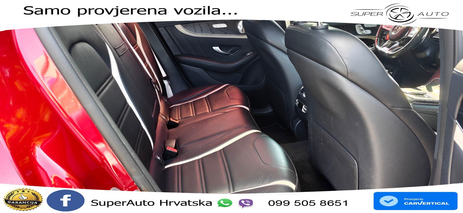 Mercedes AMG GLC 63 S V8 (510 KS) 4MATIC+ MCT ZRAČNI+ACC+4xGR SJED+KAM