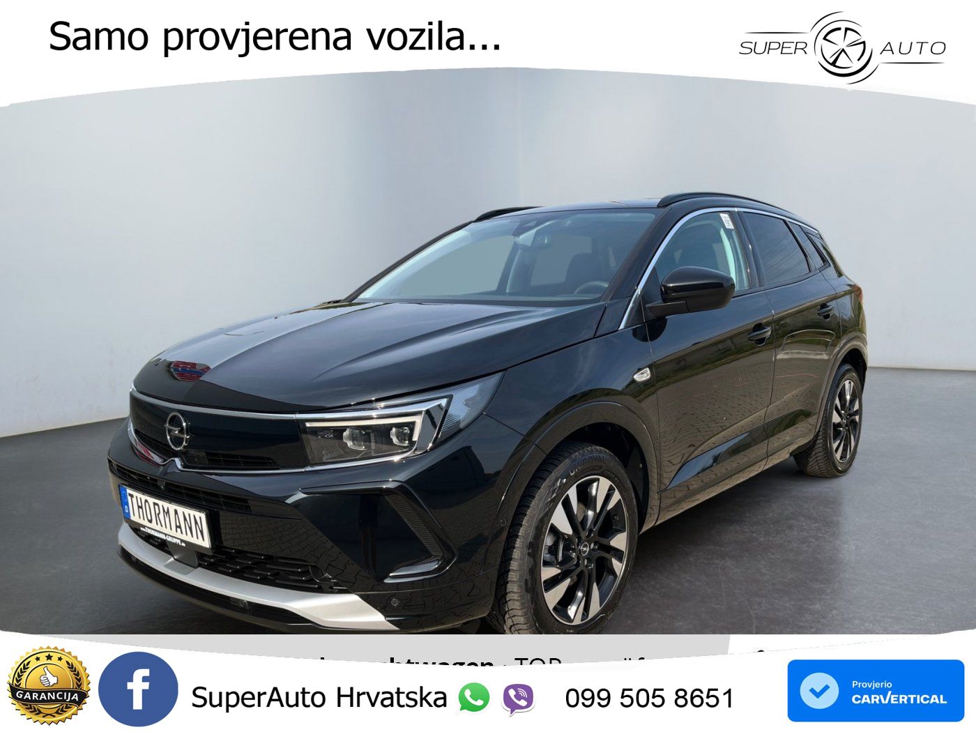 Opel Grandland 1.2i Turbo (130 KS) Automatic Elegance LED+GR SJED+ACC