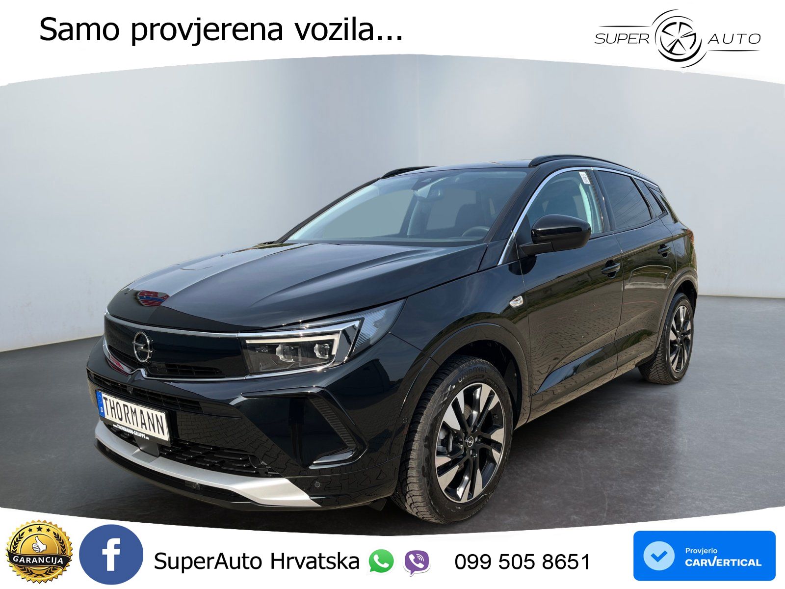 Opel Grandland 1.2i Turbo (130 KS) Automatic Elegance LED+GR SJED+ACC