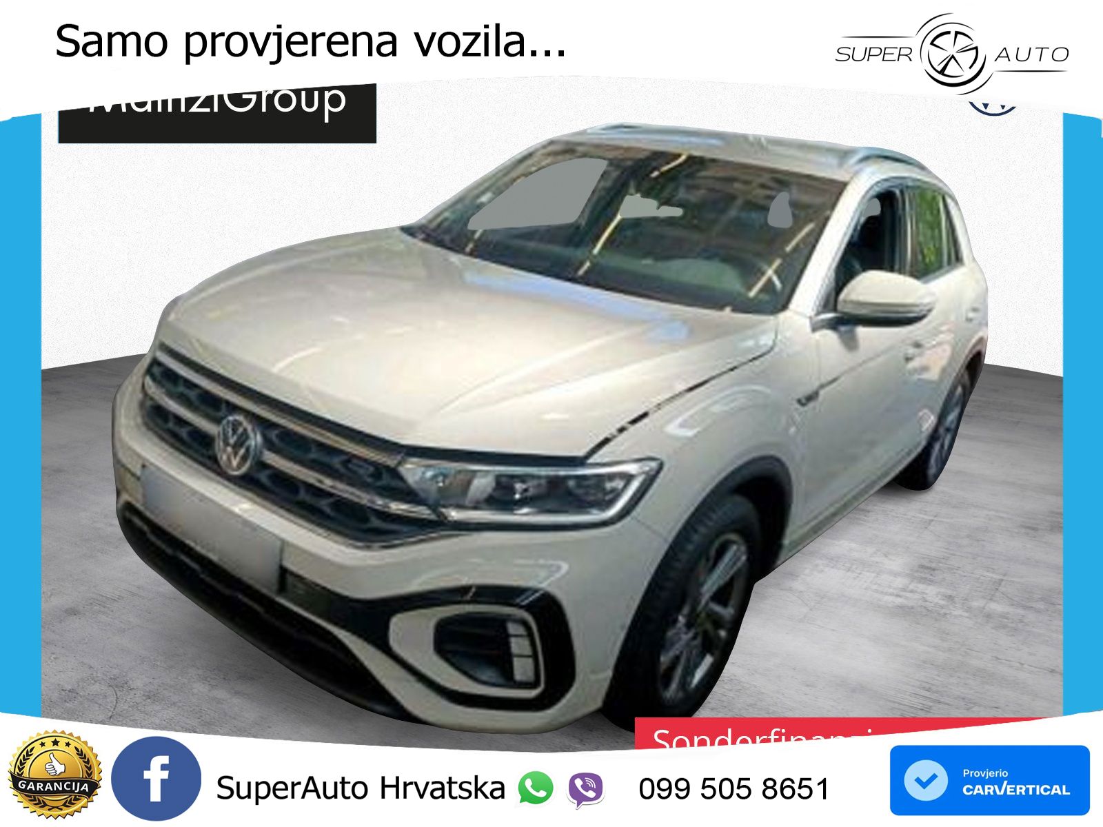 Volkswagen T-Roc 1.5 TSI (150 KS) DSG R-Line LED+GR SJED+ACC