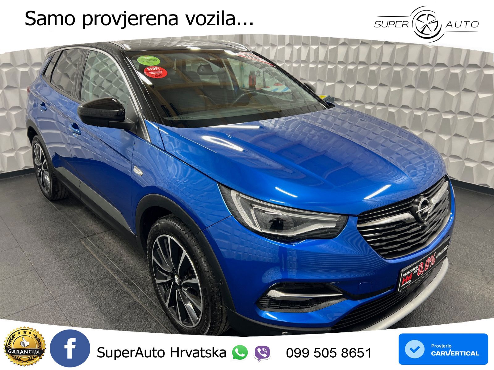 Opel Grandland X 1.2 Turbo (130 KS) Automatic Ultimate LED+GR SJED+ACC