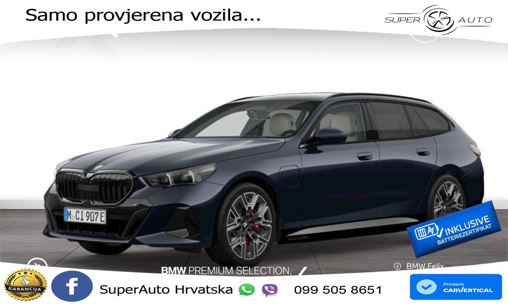 BMW 550e Touring (489 KS) xDrive Steptronic M Sport ACC+HEAD+4xGR SJED+360+PANO