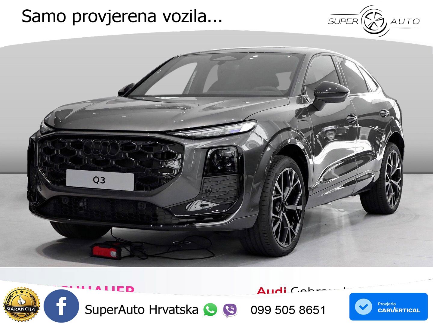Audi Q3 Sportback 1.5 TFSIe (272 KS) S tronic