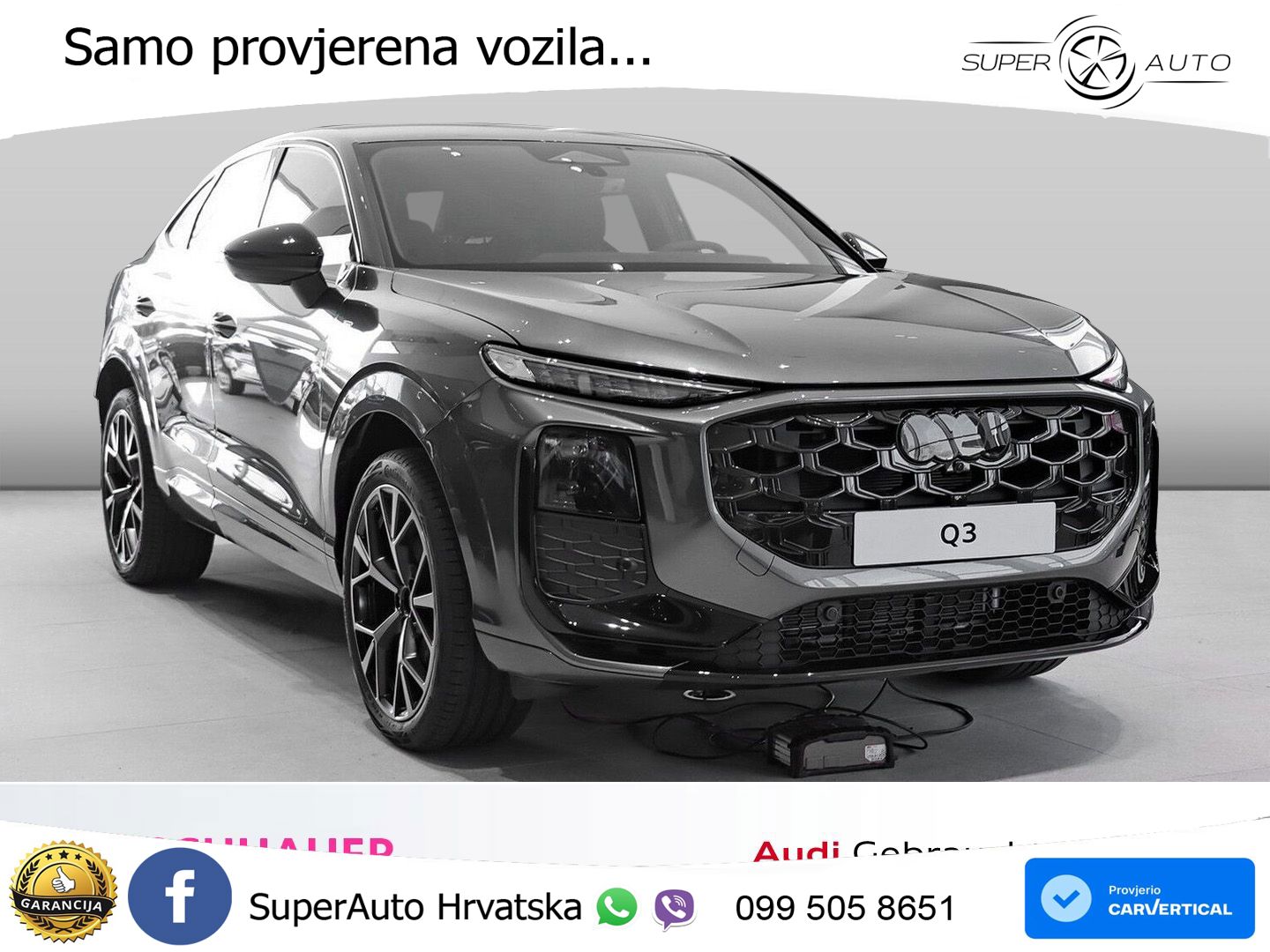 Audi Q3 Sportback 1.5 TFSIe (272 KS) S tronic