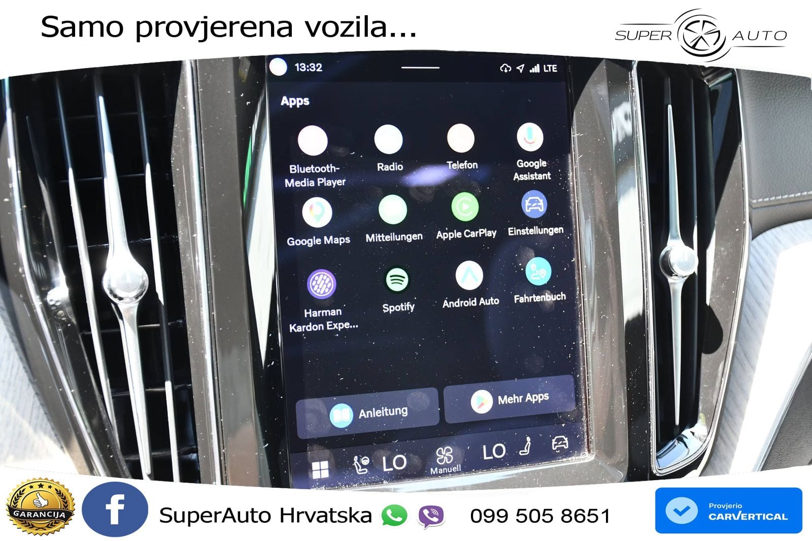 Volvo XC60 T8 AWD Geartronic ACC+HEAD+4xGR SJED+360+PANO