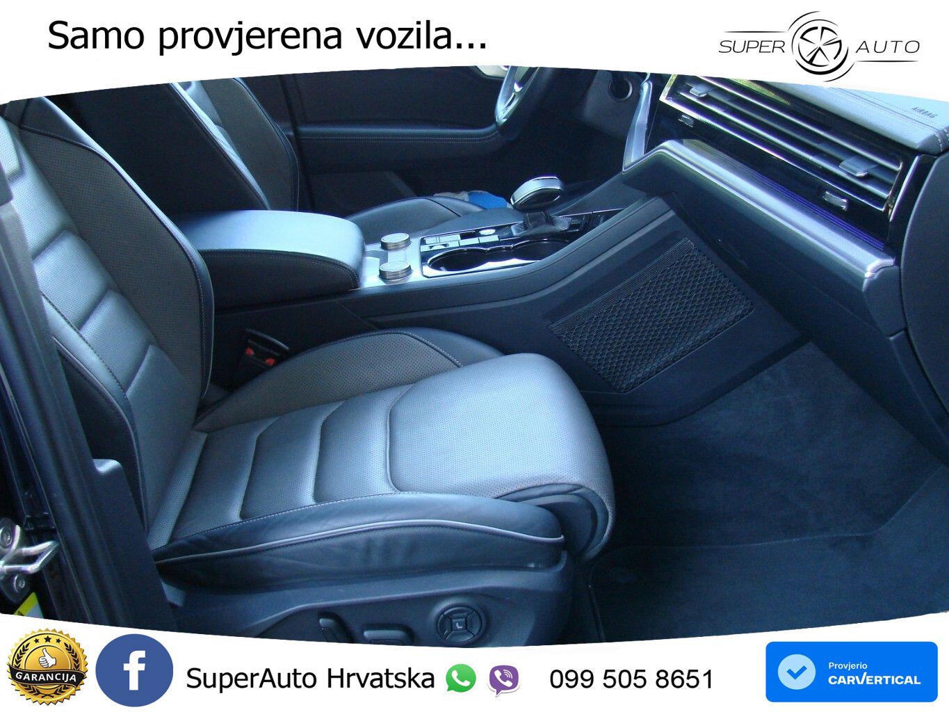 Volkswagen Touareg 3.0 V6 TDI (286 KS) 4MOTION Tiptronic R-Line ZRAČNI+ACC+GR SJED+KAM+PANO