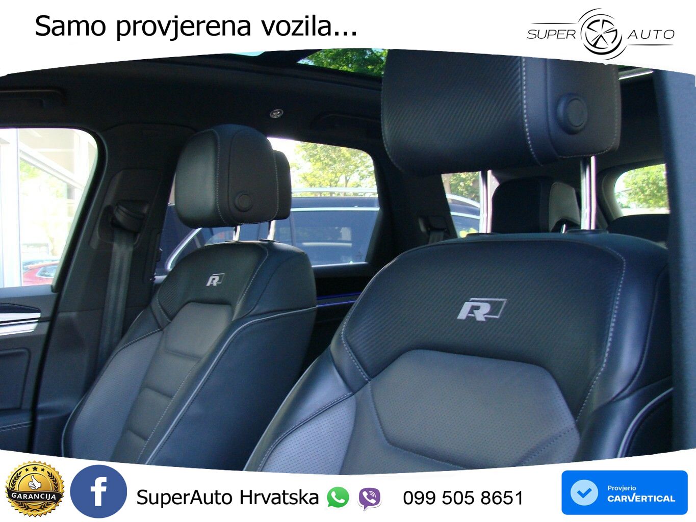 Volkswagen Touareg 3.0 V6 TDI (286 KS) 4MOTION Tiptronic R-Line ZRAČNI+ACC+GR SJED+KAM+PANO