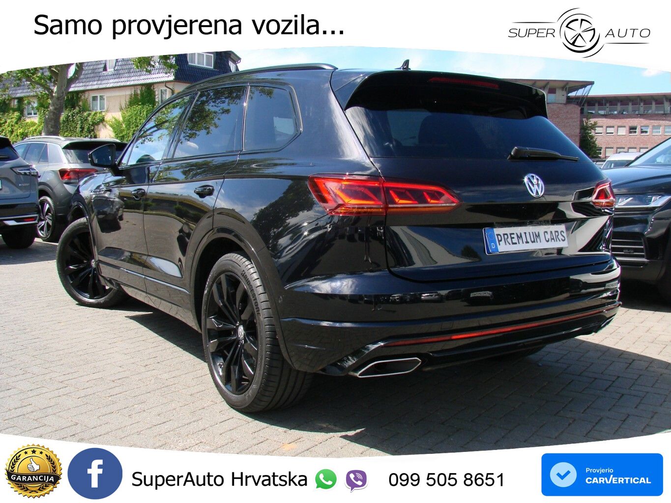Volkswagen Touareg 3.0 V6 TDI (286 KS) 4MOTION Tiptronic R-Line ZRAČNI+ACC+GR SJED+KAM+PANO