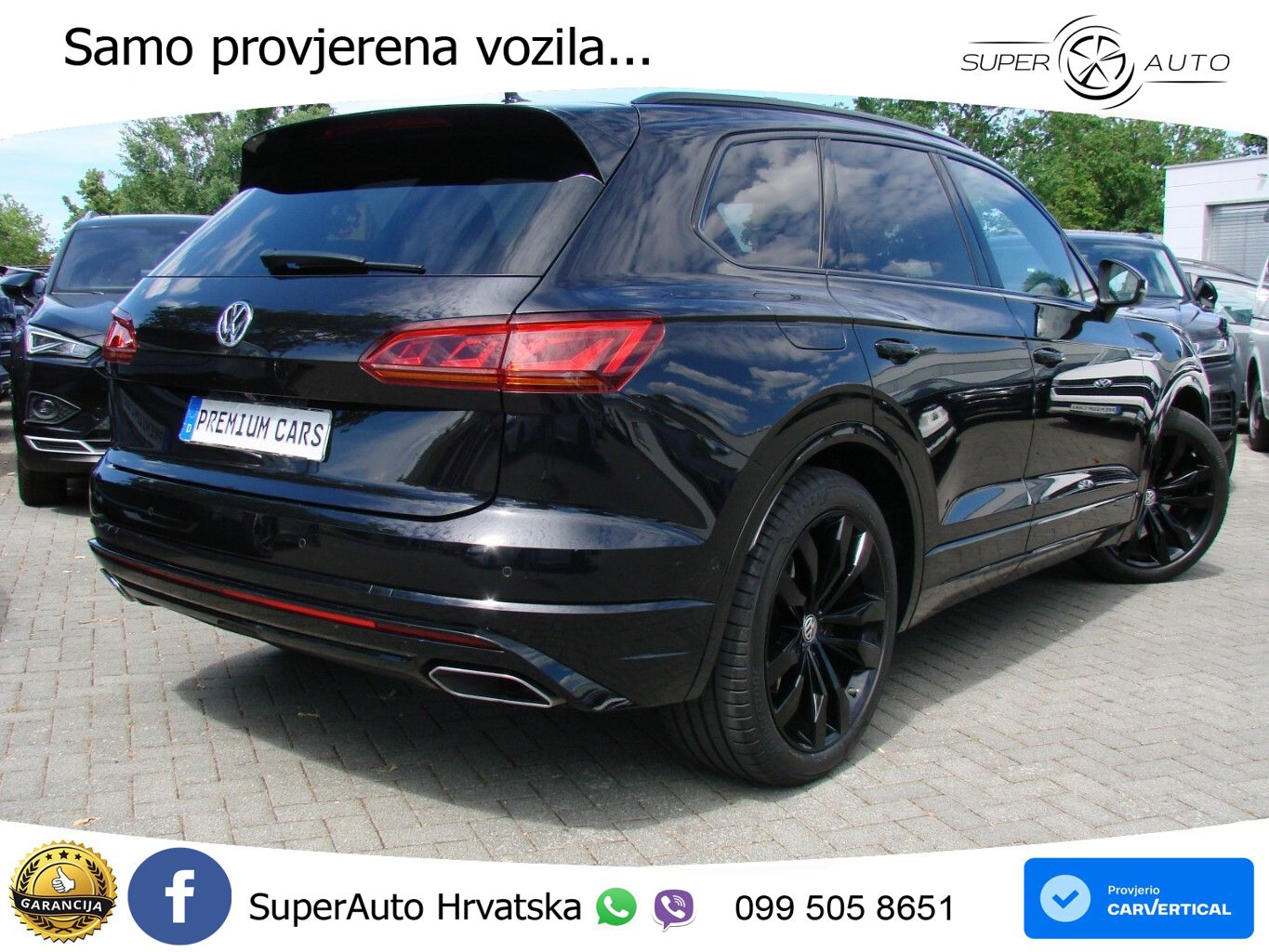 Volkswagen Touareg 3.0 V6 TDI (286 KS) 4MOTION Tiptronic R-Line ZRAČNI+ACC+GR SJED+KAM+PANO