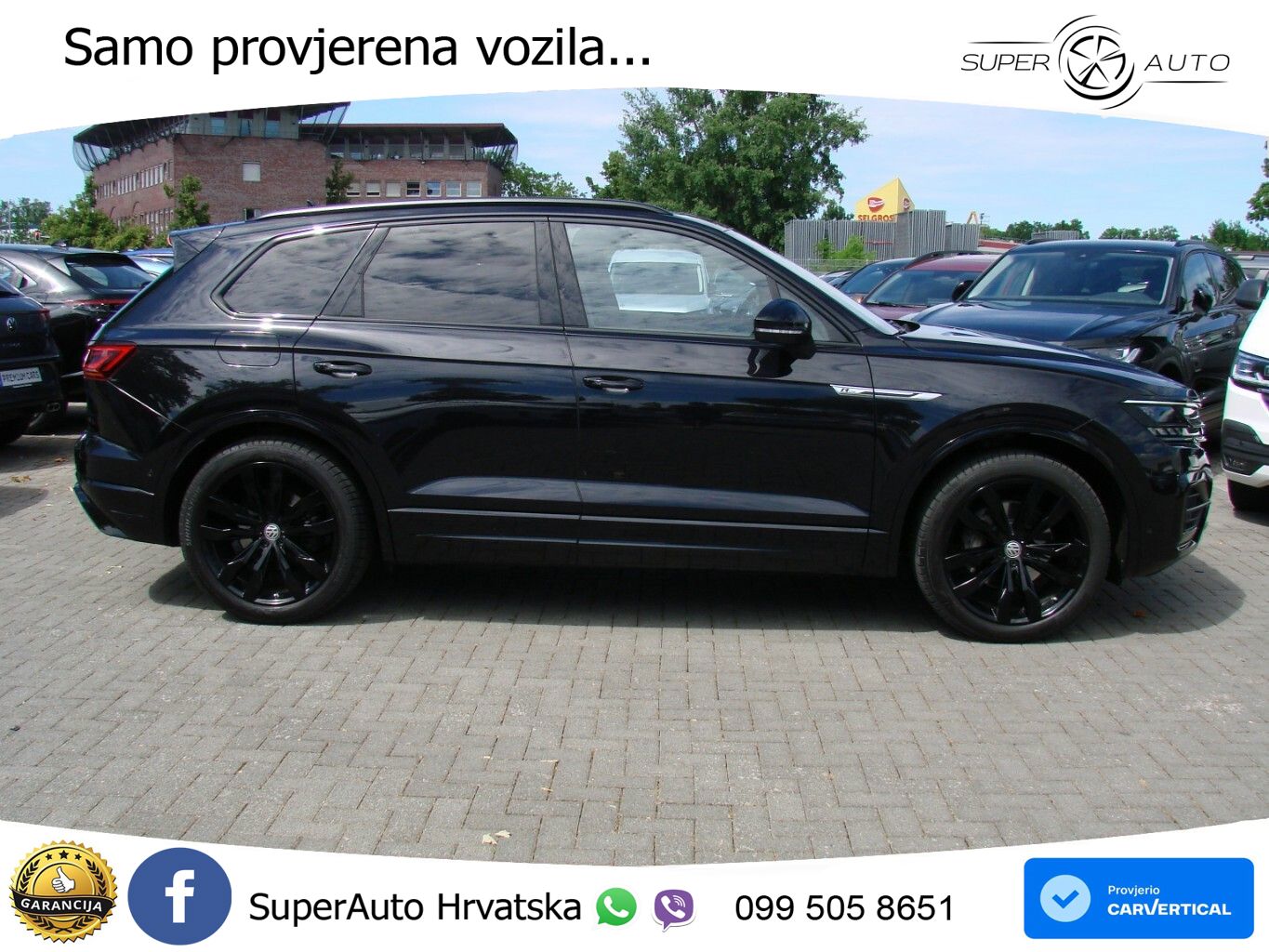 Volkswagen Touareg 3.0 V6 TDI (286 KS) 4MOTION Tiptronic R-Line ZRAČNI+ACC+GR SJED+KAM+PANO