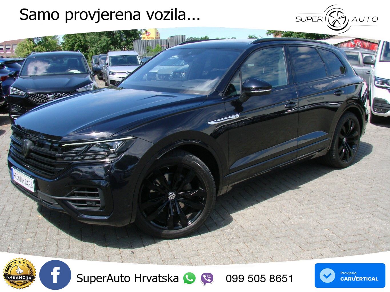 Volkswagen Touareg 3.0 V6 TDI (286 KS) 4MOTION Tiptronic R-Line ZRAČNI+ACC+GR SJED+KAM+PANO