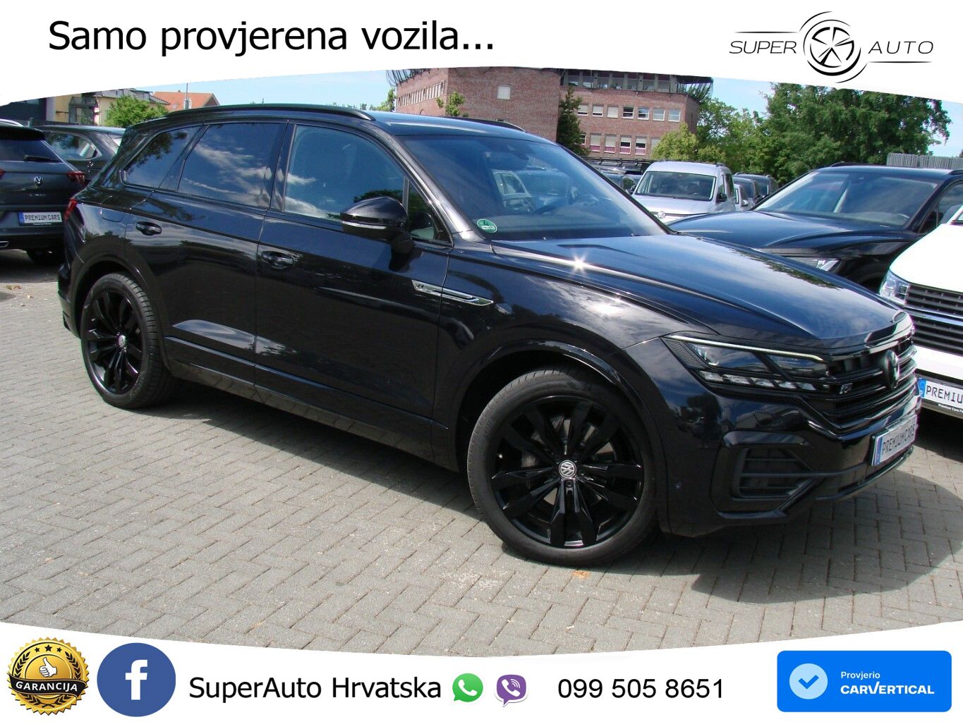 Volkswagen Touareg 3.0 V6 TDI (286 KS) 4MOTION Tiptronic R-Line ZRAČNI+ACC+GR SJED+KAM+PANO