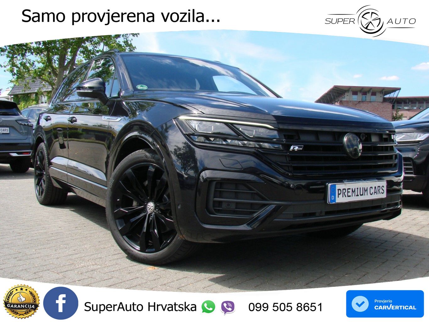 Volkswagen Touareg 3.0 V6 TDI (286 KS) 4MOTION Tiptronic R-Line ZRAČNI+ACC+GR SJED+KAM+PANO