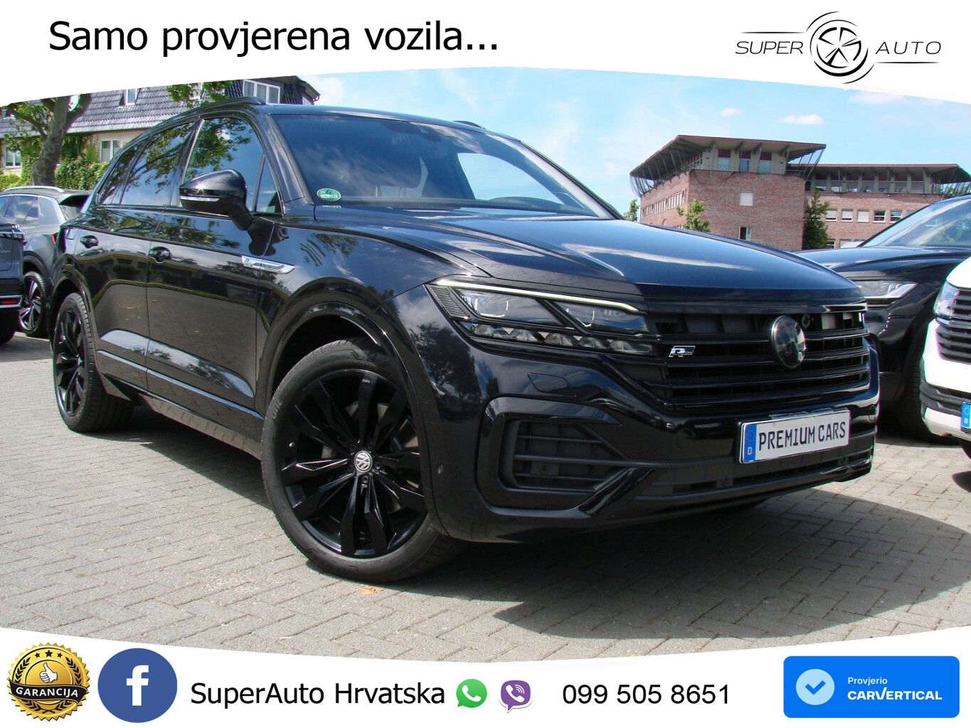 Volkswagen Touareg 3.0 V6 TDI (286 KS) 4MOTION Tiptronic R-Line ZRAČNI+ACC+GR SJED+KAM+PANO