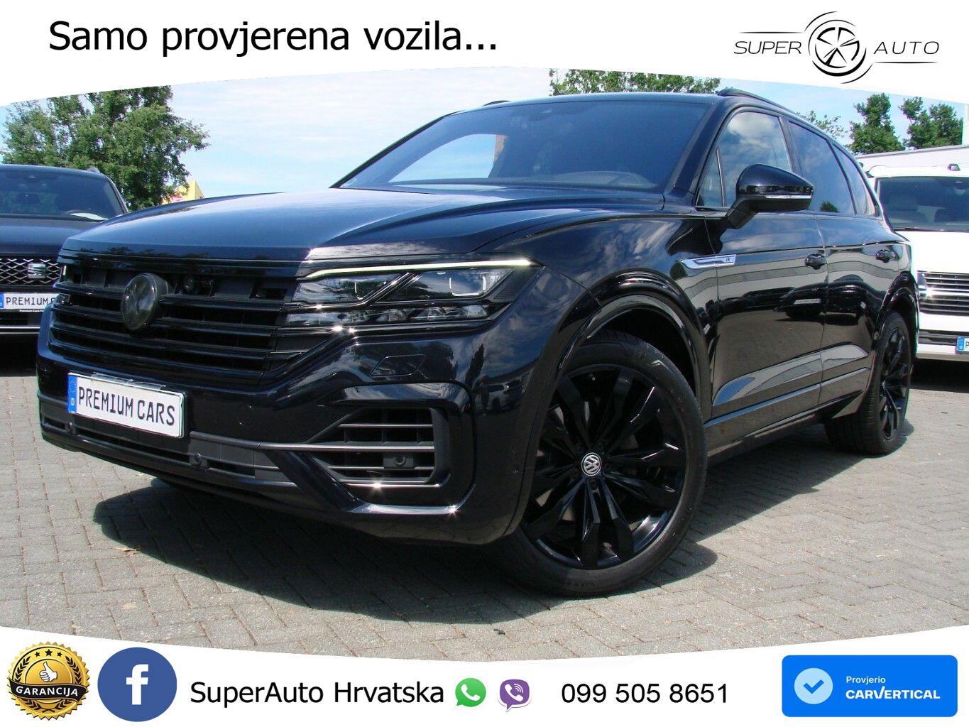 Volkswagen Touareg 3.0 V6 TDI (286 KS) 4MOTION Tiptronic R-Line ZRAČNI+ACC+GR SJED+KAM+PANO