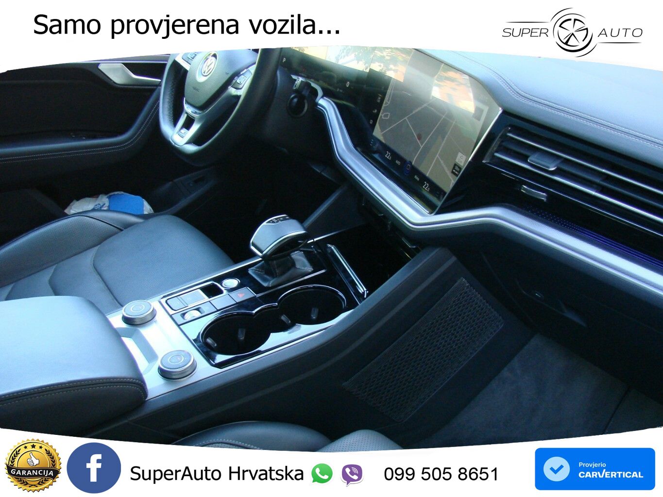 Volkswagen Touareg 3.0 V6 TDI (286 KS) 4MOTION Tiptronic R-Line ZRAČNI+ACC+GR SJED+KAM+PANO