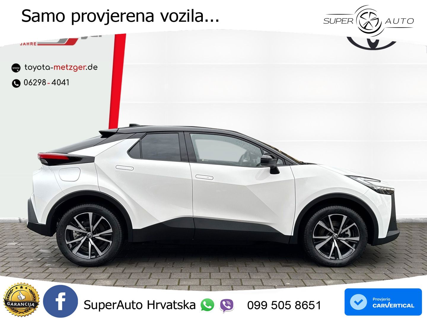 Toyota C-HR 2.0 (223 KS) PHEV e-CVT Teamplayer LED+GR SJED+ACC