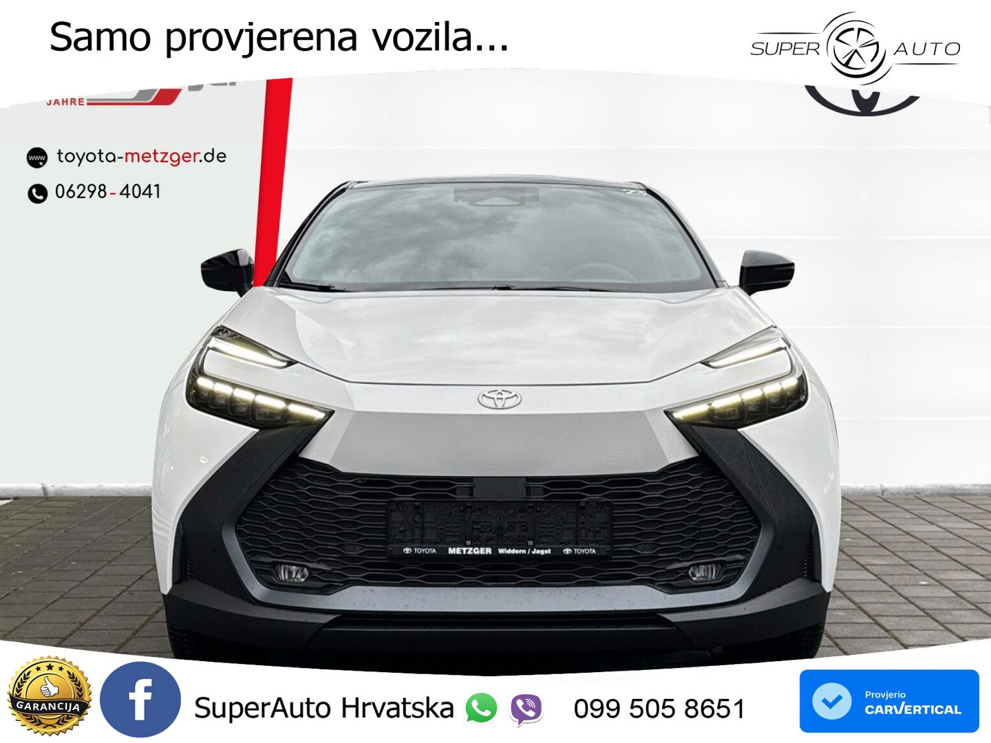 Toyota C-HR 2.0 (223 KS) PHEV e-CVT Teamplayer LED+GR SJED+ACC