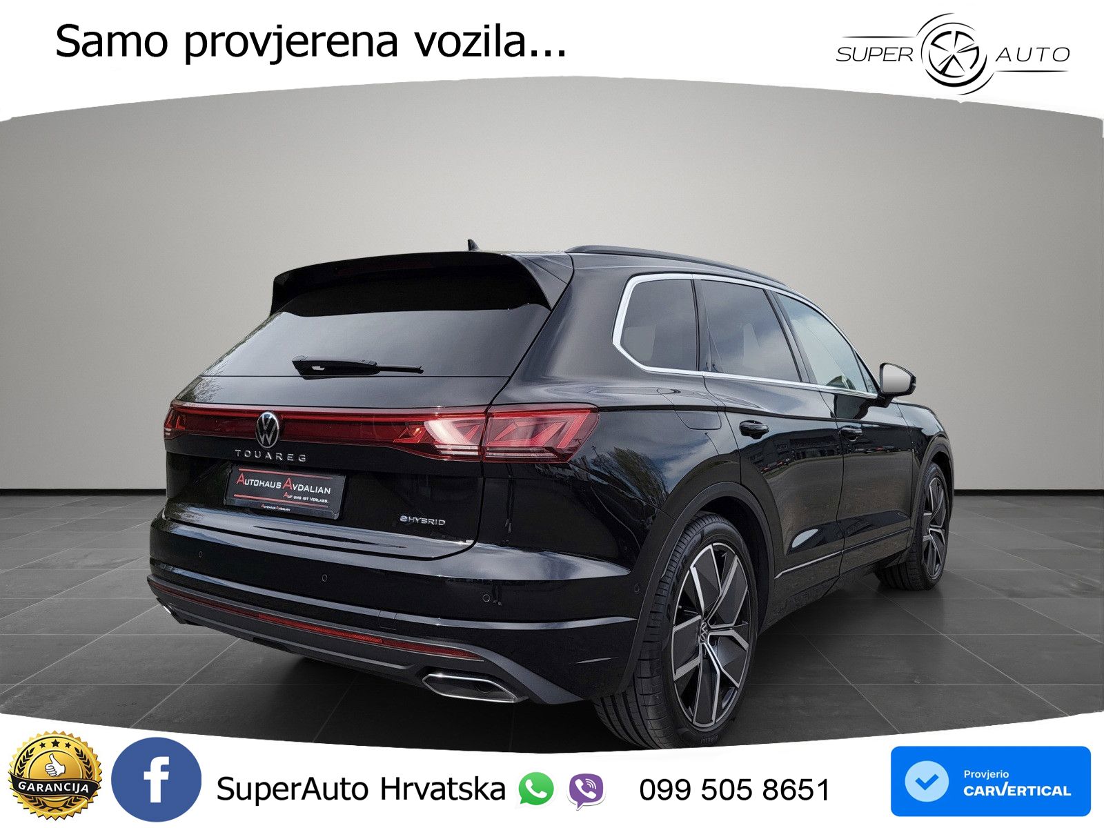 Volkswagen Touareg 3.0 V6 TFSI (381 KS) 4MOTION Tiptronic ZRAČNI+ACC+GR SJED+KAM+PANO