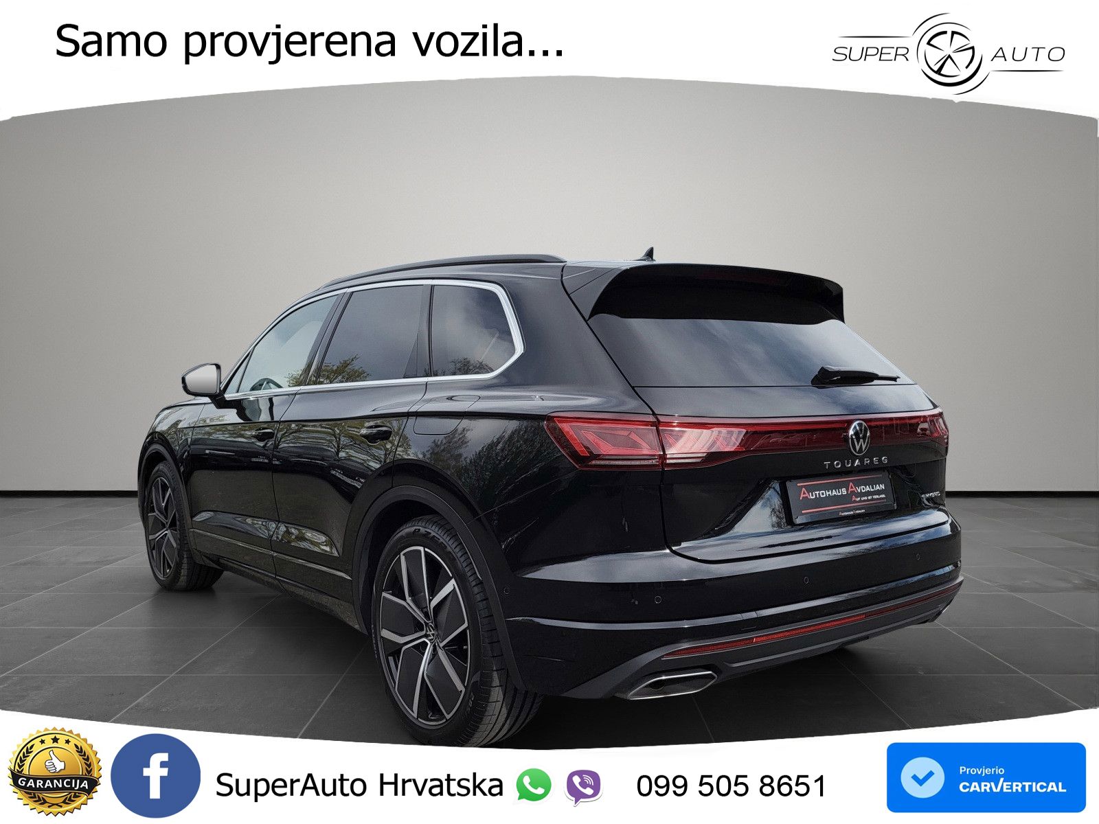Volkswagen Touareg 3.0 V6 TFSI (381 KS) 4MOTION Tiptronic ZRAČNI+ACC+GR SJED+KAM+PANO