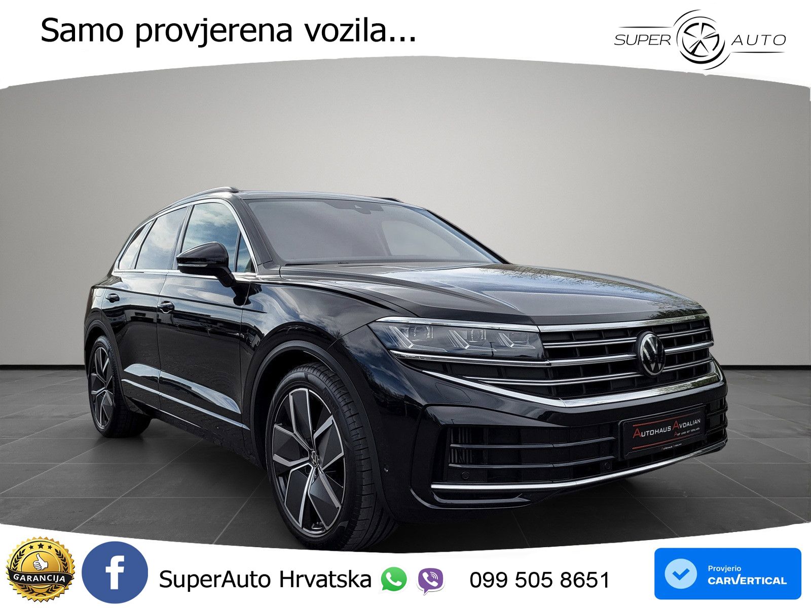 Volkswagen Touareg 3.0 V6 TFSI (381 KS) 4MOTION Tiptronic ZRAČNI+ACC+GR SJED+KAM+PANO