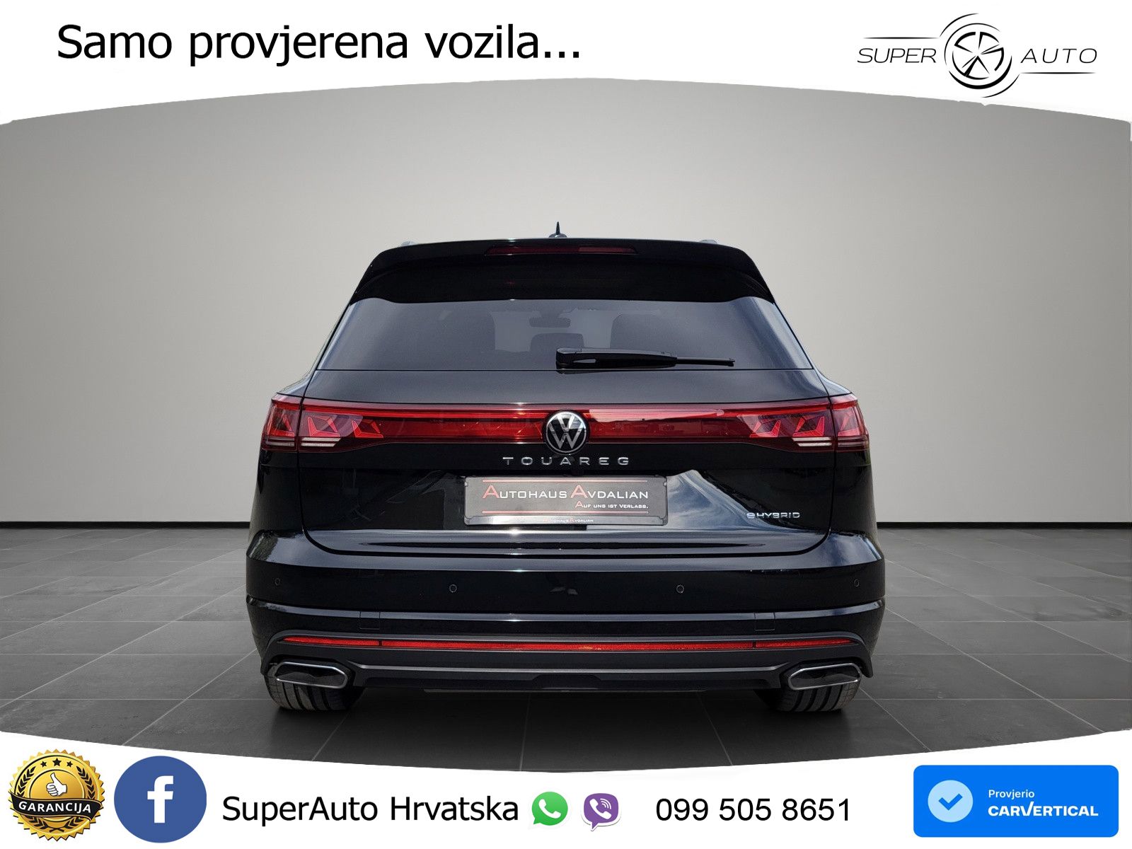 Volkswagen Touareg 3.0 V6 TFSI (381 KS) 4MOTION Tiptronic ZRAČNI+ACC+GR SJED+KAM+PANO