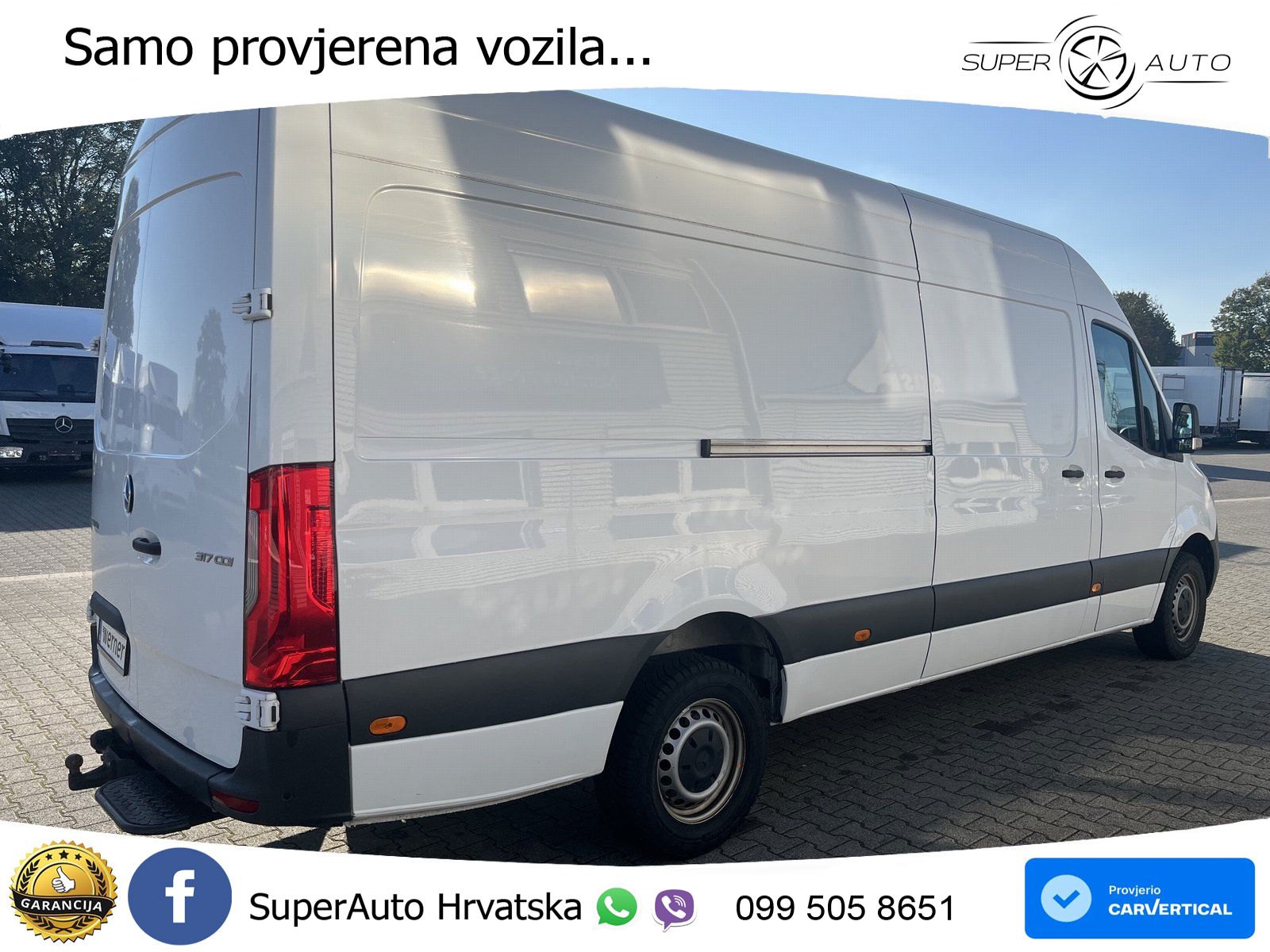 Mercedes-Benz Sprinter 317CDI L3H2 AHK-3,5t Kamera Navi MBUX 170 KS