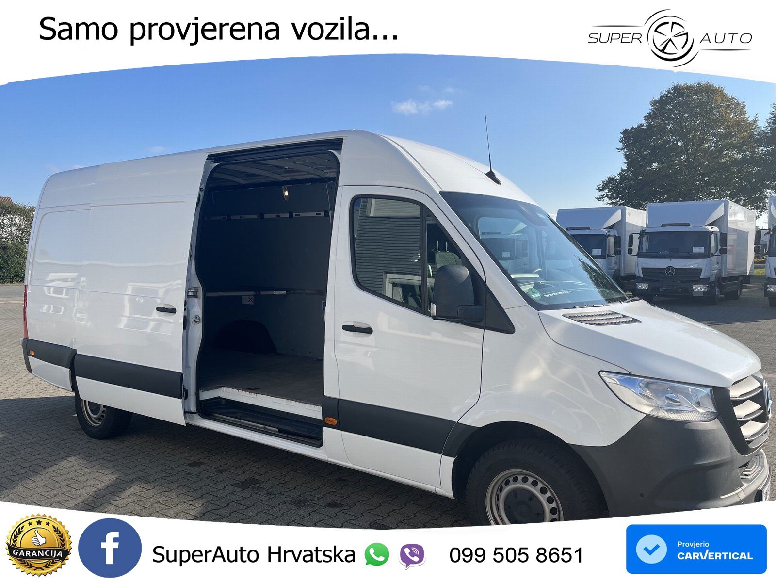 Mercedes-Benz Sprinter 317CDI L3H2 AHK-3,5t Kamera Navi MBUX 170 KS
