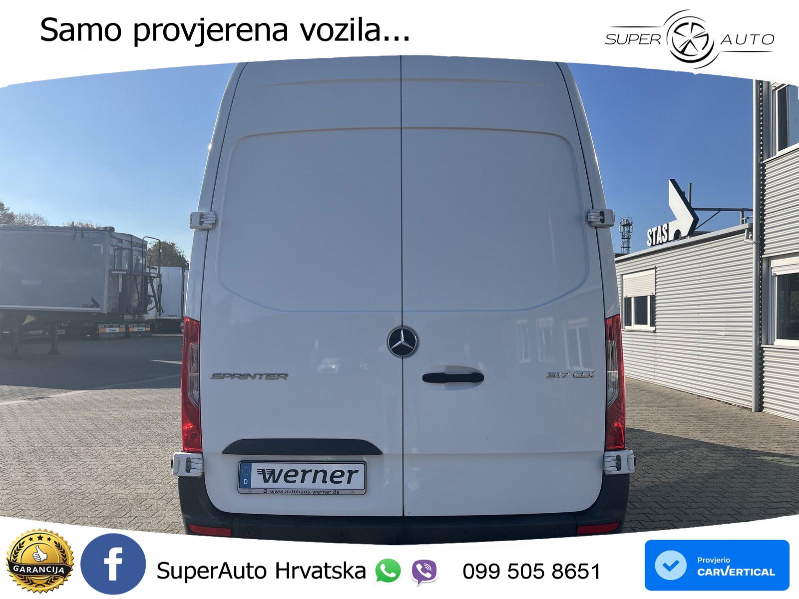 Mercedes-Benz Sprinter 317CDI L3H2 AHK-3,5t Kamera Navi MBUX 170 KS