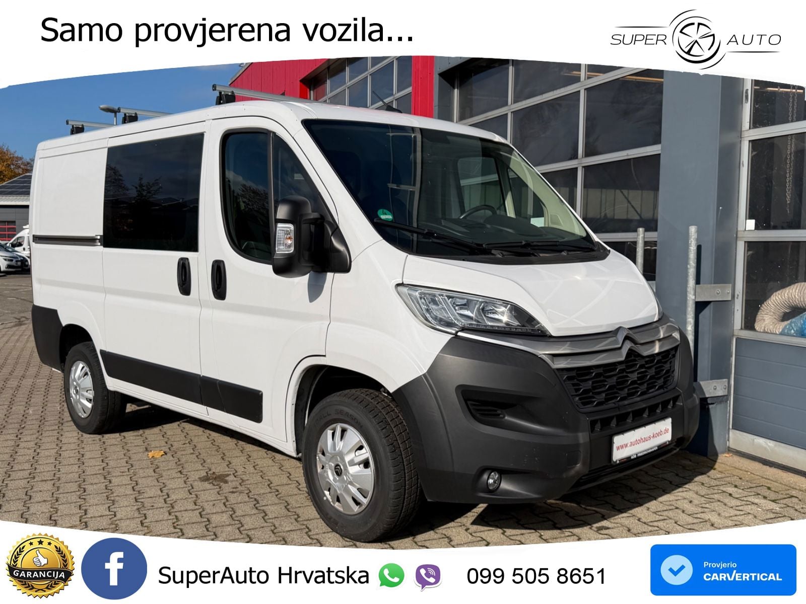 Citroën Jumper L1H1 Club BlueHDi 140 *Schiebetüre li+re* 140 KS