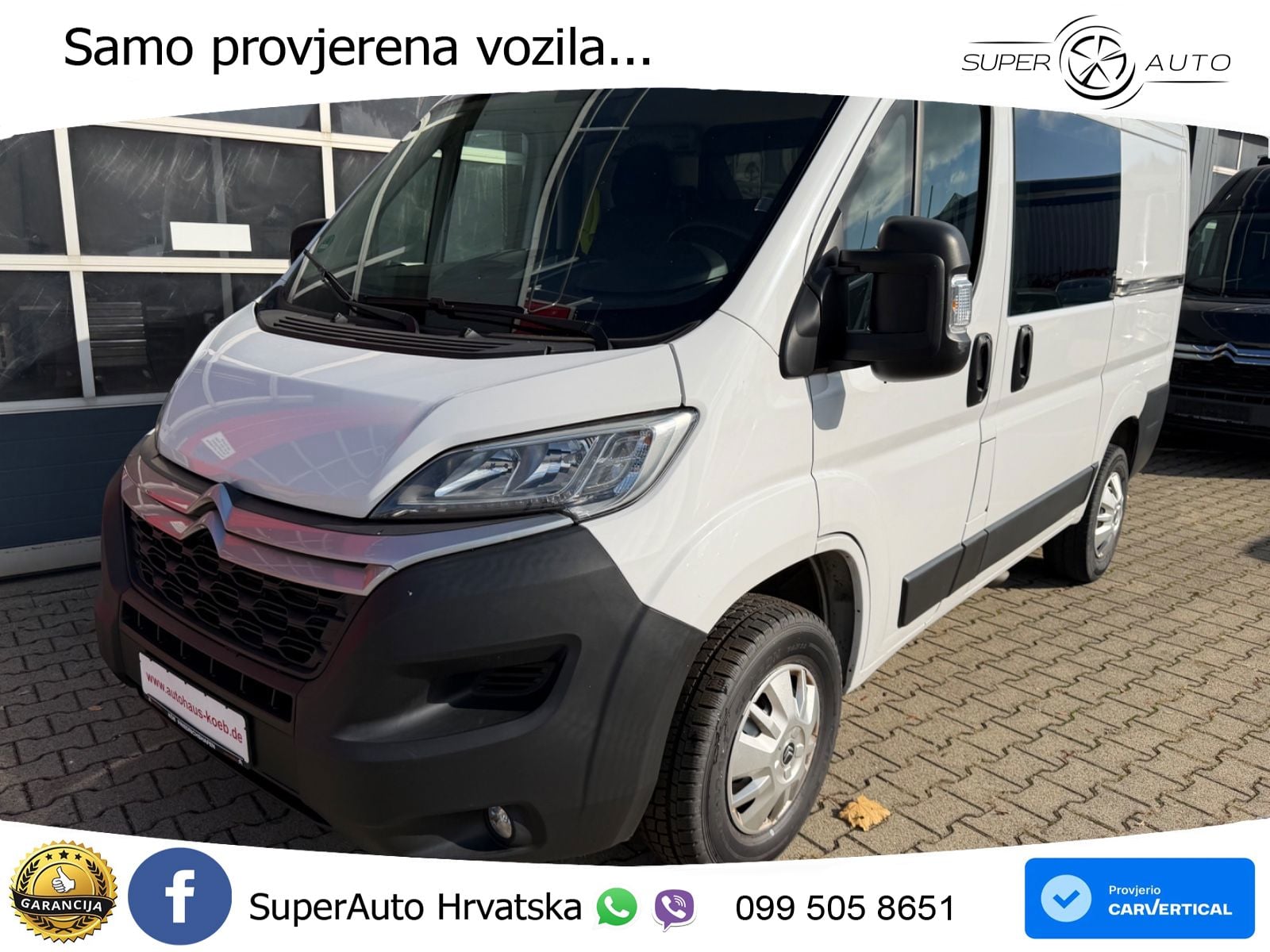Citroën Jumper L1H1 Club BlueHDi 140 *Schiebetüre li+re* 140 KS