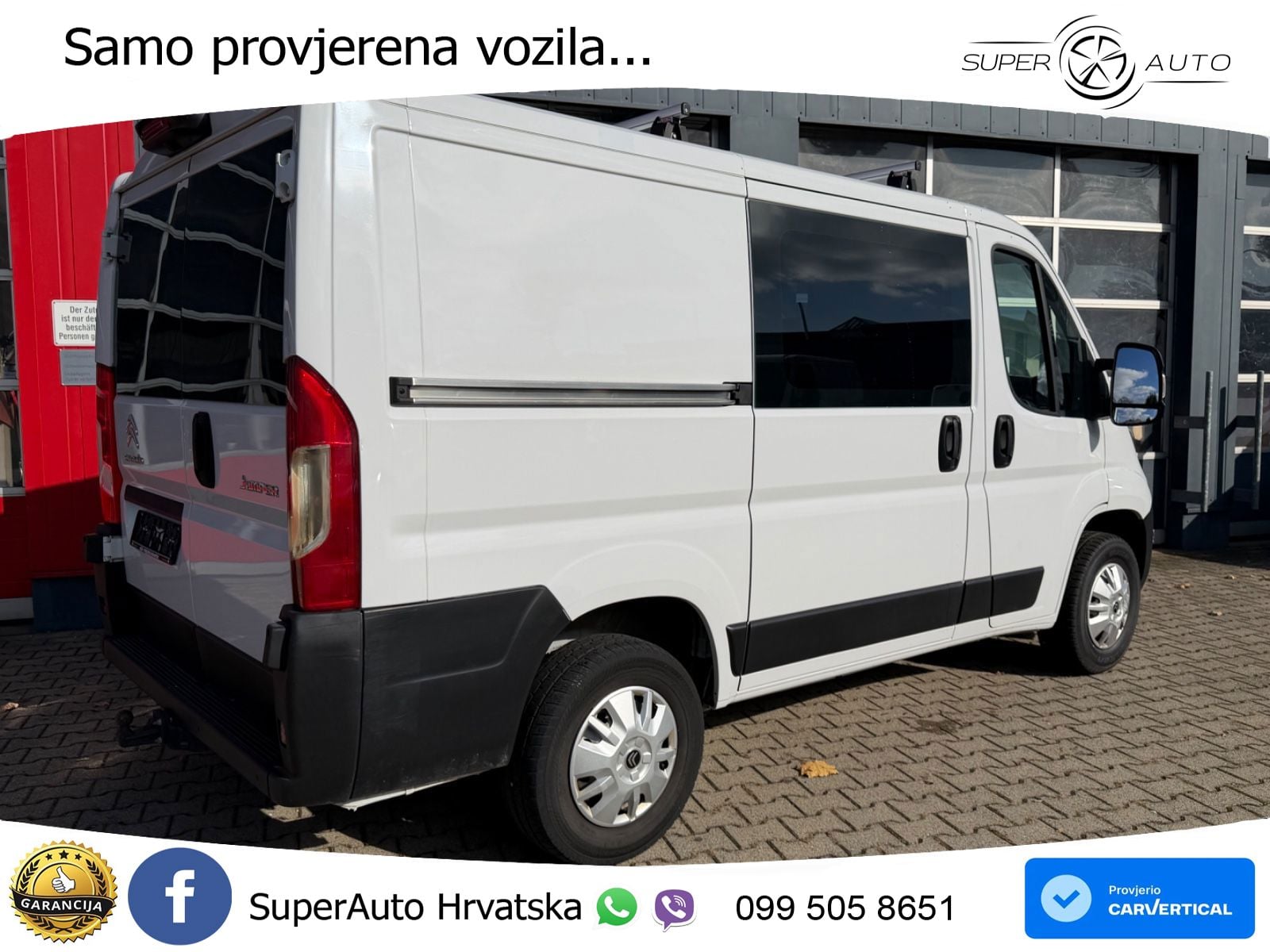 Citroën Jumper L1H1 Club BlueHDi 140 *Schiebetüre li+re* 140 KS