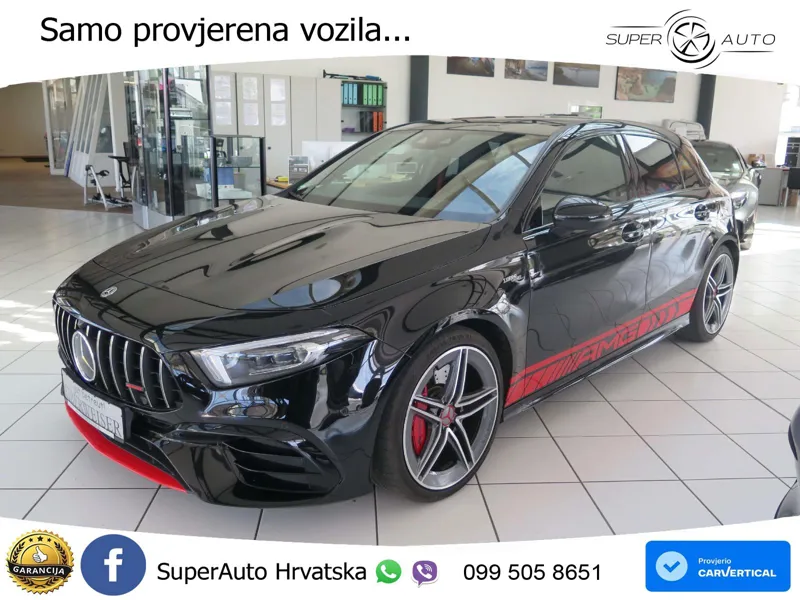 Mercedes-Benz AMG A 45 S 4MATIC+ AMG SPEEDSHIFT DCT 8G LED+GR SJED+ACC