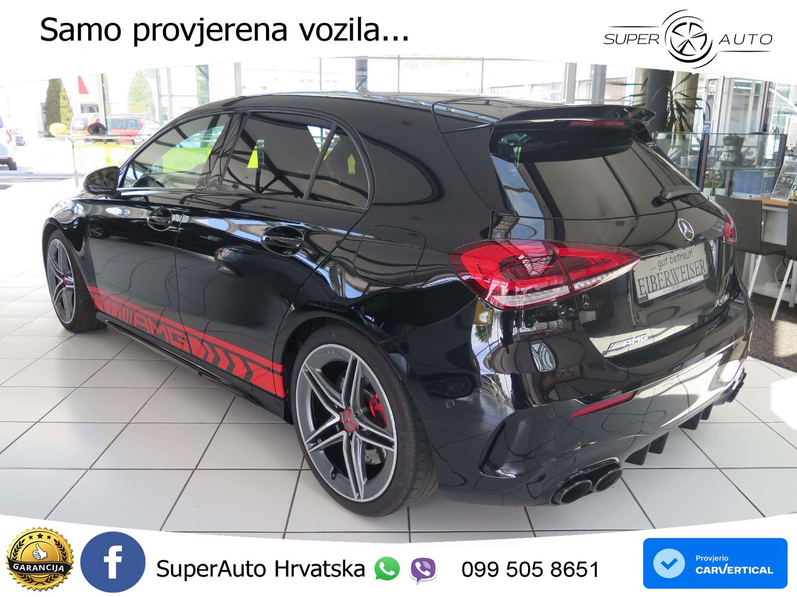 Mercedes-Benz AMG A 45 S 4MATIC+ AMG SPEEDSHIFT DCT 8G LED+GR SJED+ACC