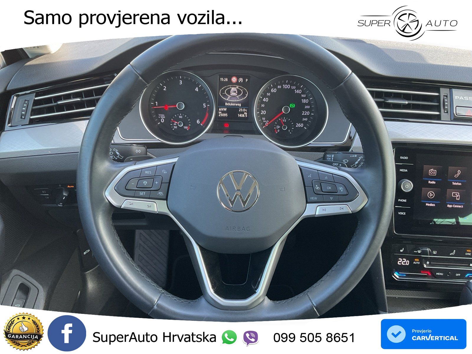 Volkswagen Passat Variant 2.0 TDI (150 KS) DSG Business LED+GR SJED+ACC