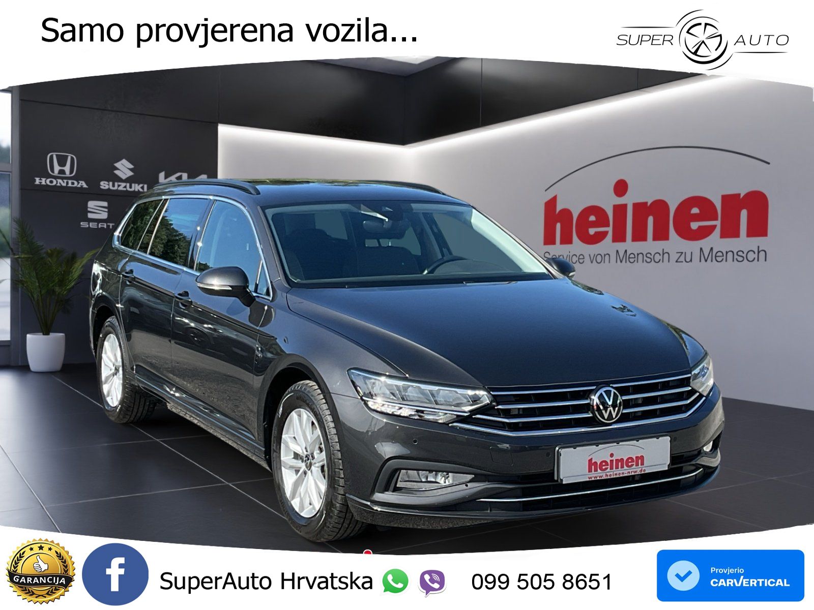 Volkswagen Passat Variant 2.0 TDI (150 KS) DSG Business LED+GR SJED+ACC