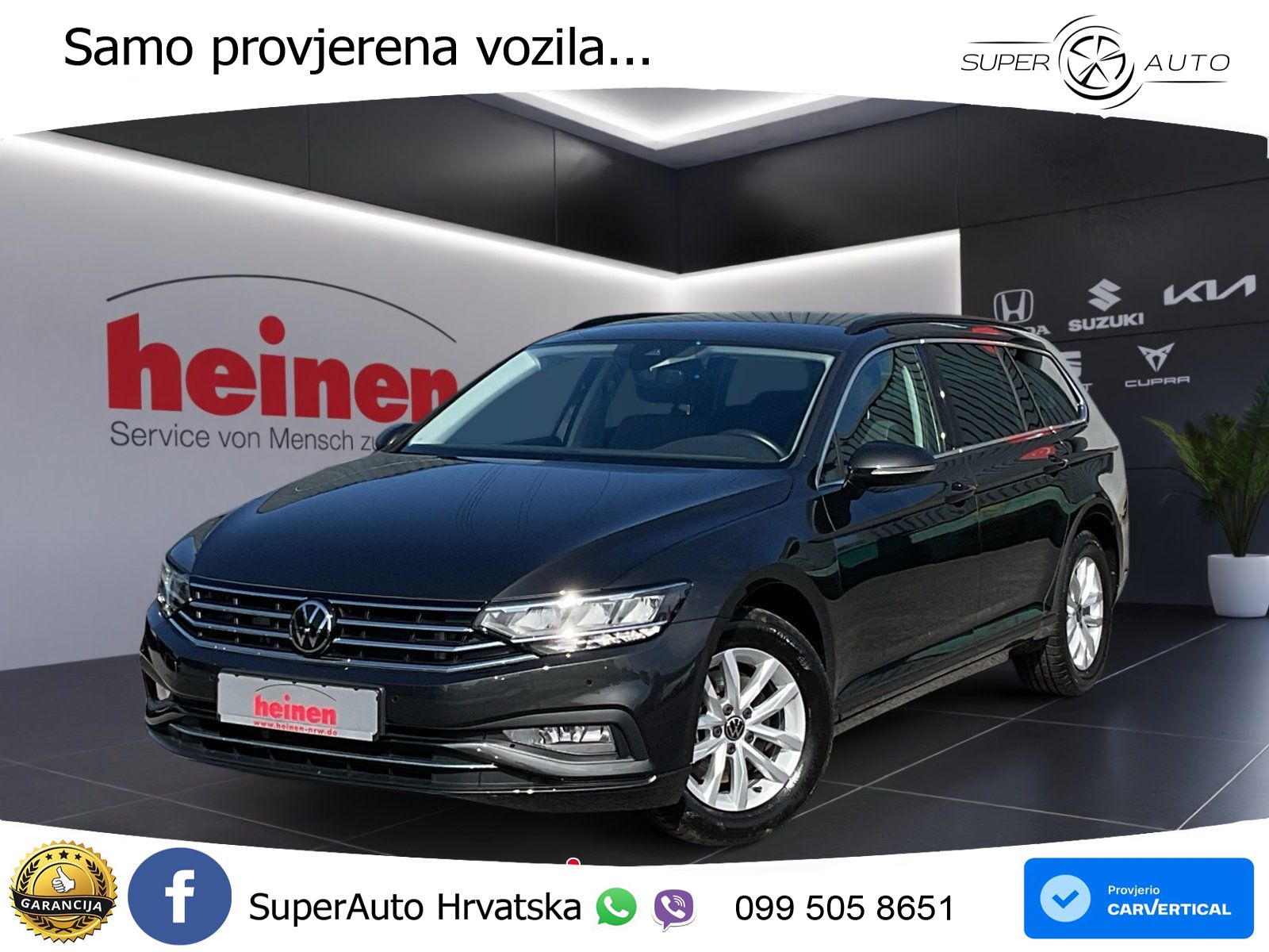 Volkswagen Passat Variant 2.0 TDI (150 KS) DSG Business LED+GR SJED+ACC