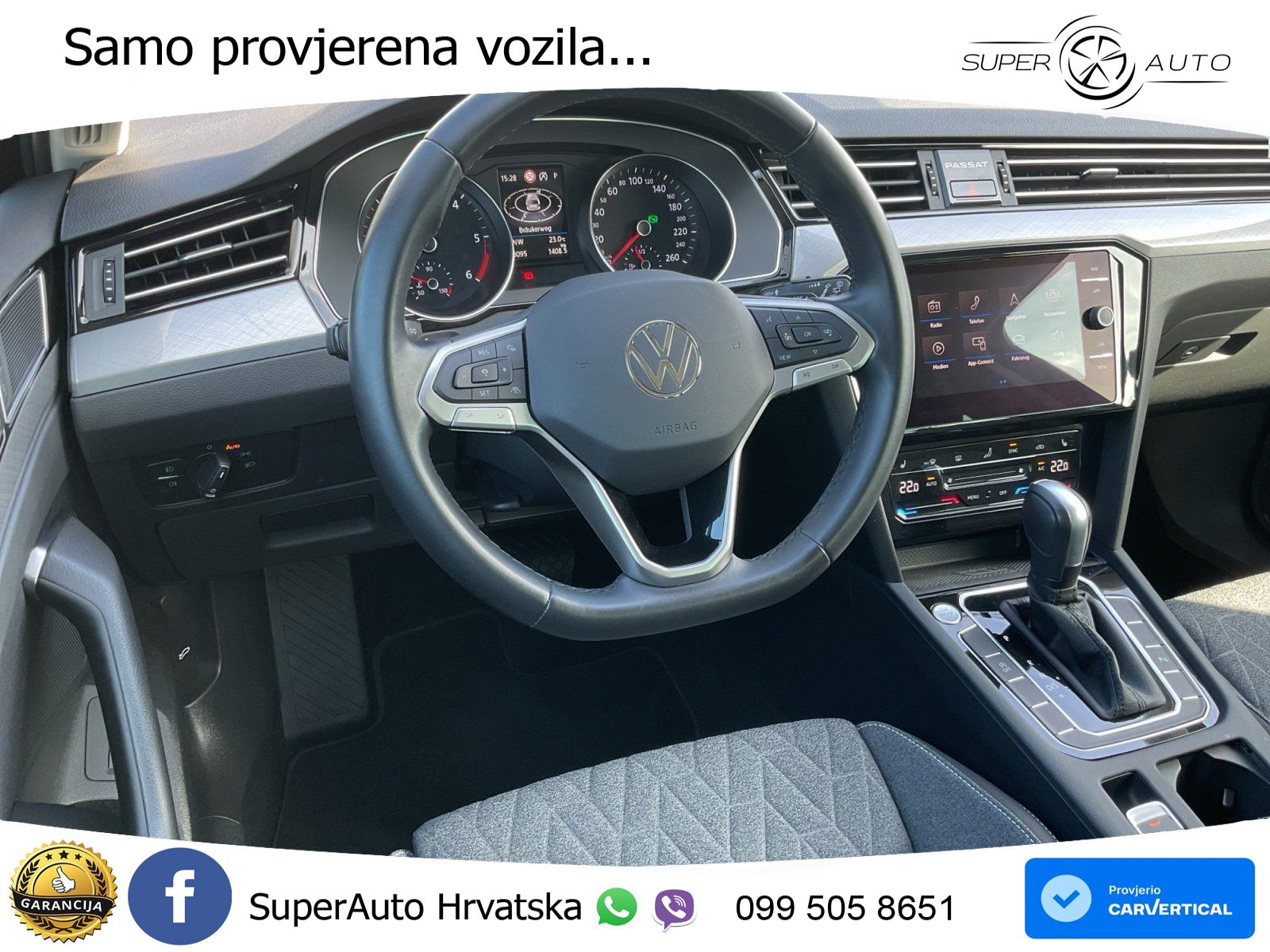 Volkswagen Passat Variant 2.0 TDI (150 KS) DSG Business LED+GR SJED+ACC
