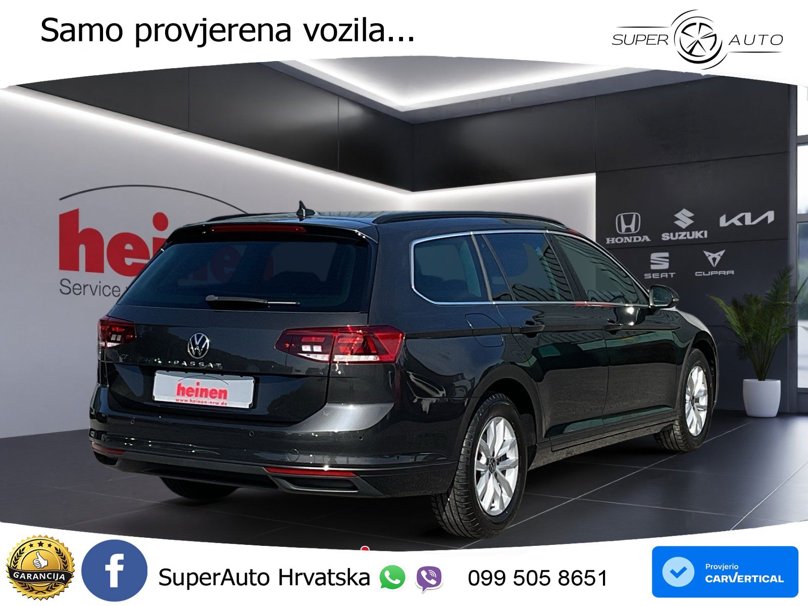 Volkswagen Passat Variant 2.0 TDI (150 KS) DSG Business LED+GR SJED+ACC