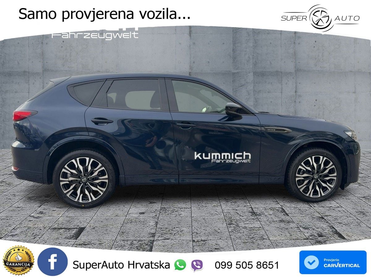 Mazda CX-60 3.3 e-Skyactiv D (254 KS) AWD Automatic ACC+HEAD+4xGR SJED+360+PANO