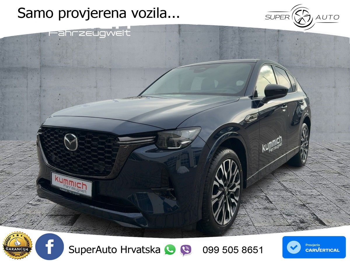 Mazda CX-60 3.3 e-Skyactiv D (254 KS) AWD Automatic ACC+HEAD+4xGR SJED+360+PANO