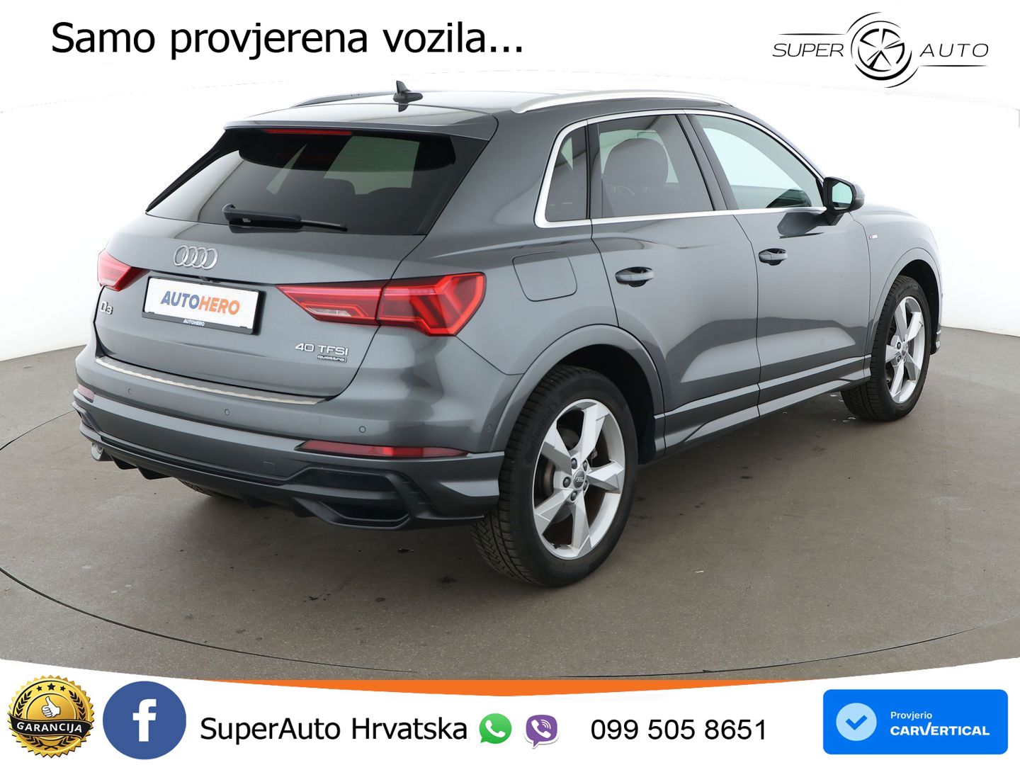 Audi Q3 40 TFSI (190 KS) quattro S tronic S line