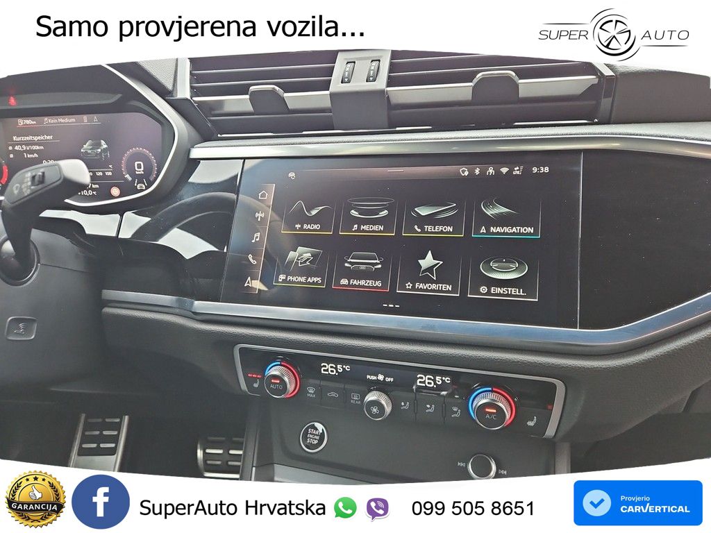 Audi Q3 35 TFSI (150 KS) S tronic S line MATRIX+GR SJED+KAM