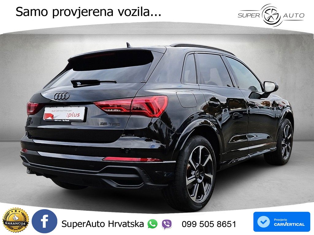 Audi Q3 35 TFSI (150 KS) S tronic S line MATRIX+GR SJED+KAM