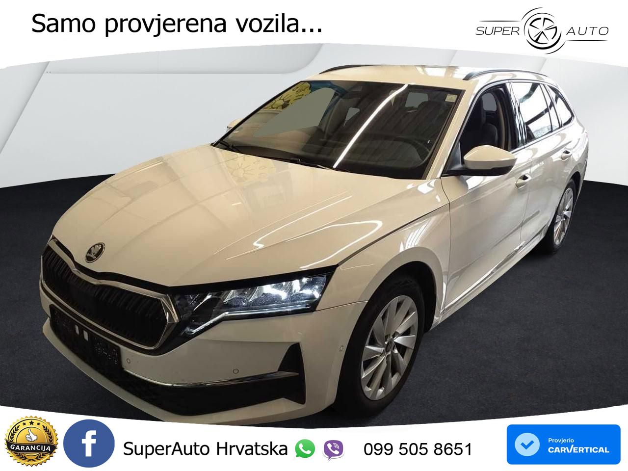 Škoda Octavia Combi 2.0 TDI (150 KS) DSG Selection LED+GR SJED+ACC
