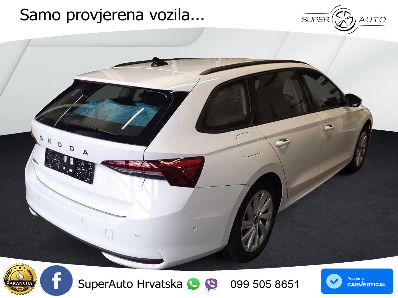 Škoda Octavia Combi 2.0 TDI (150 KS) DSG Selection LED+GR SJED+ACC