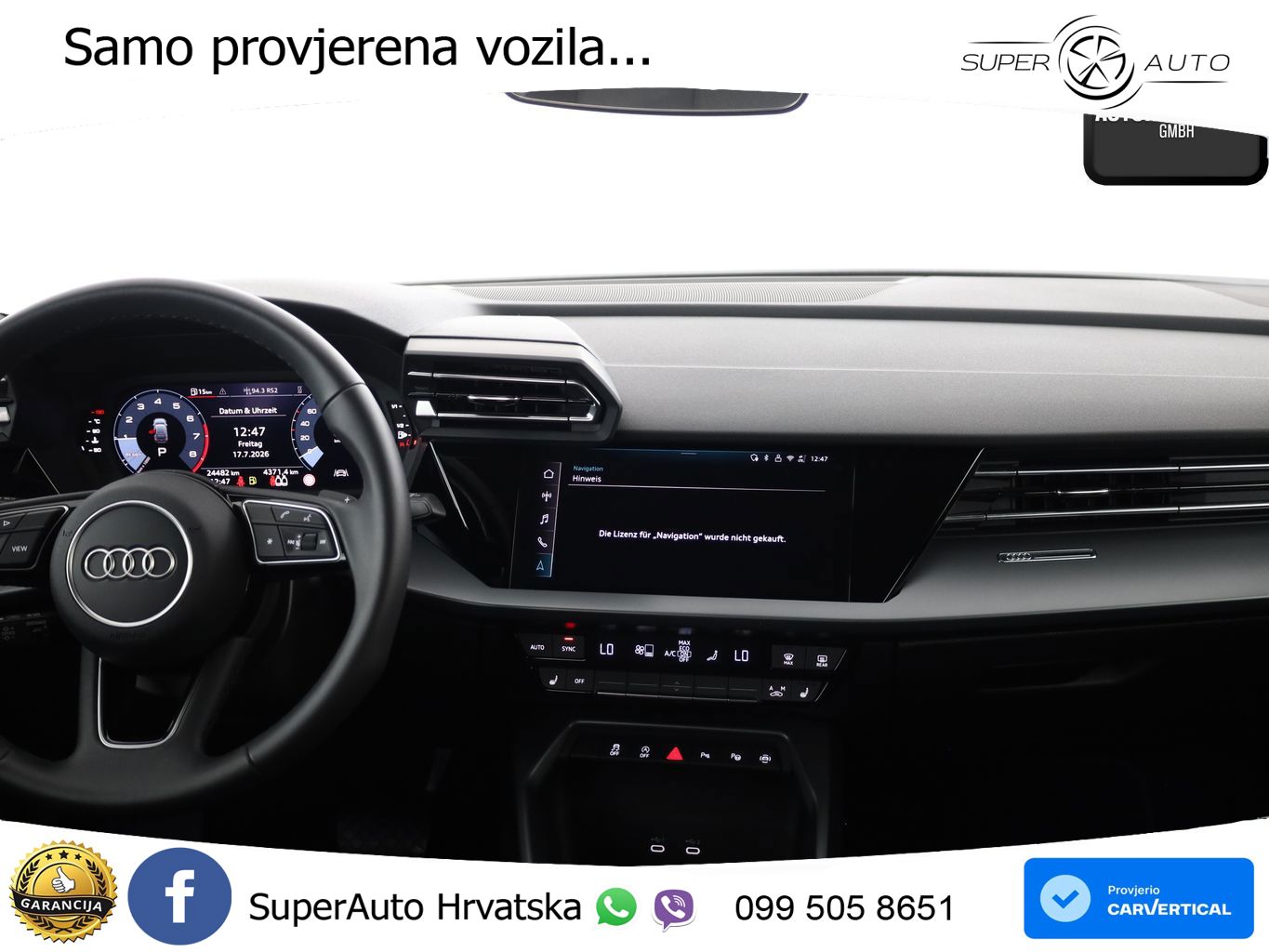 Audi A3 Sportback 30 TFSI (116 KS) Mild Hybrid S tronic