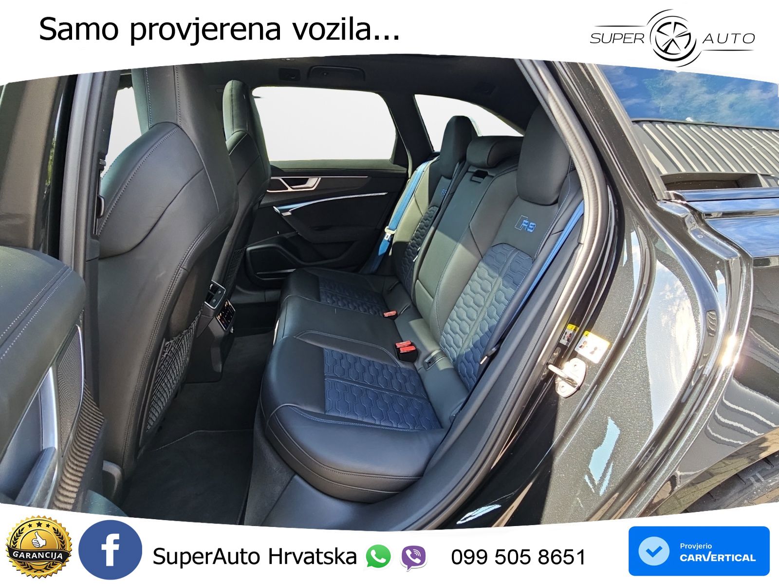 Audi RS6 Avant 4.0 TFSI V8 performance (630 KS)  quattro tiptronic MATRIX+GR SJED+KAM