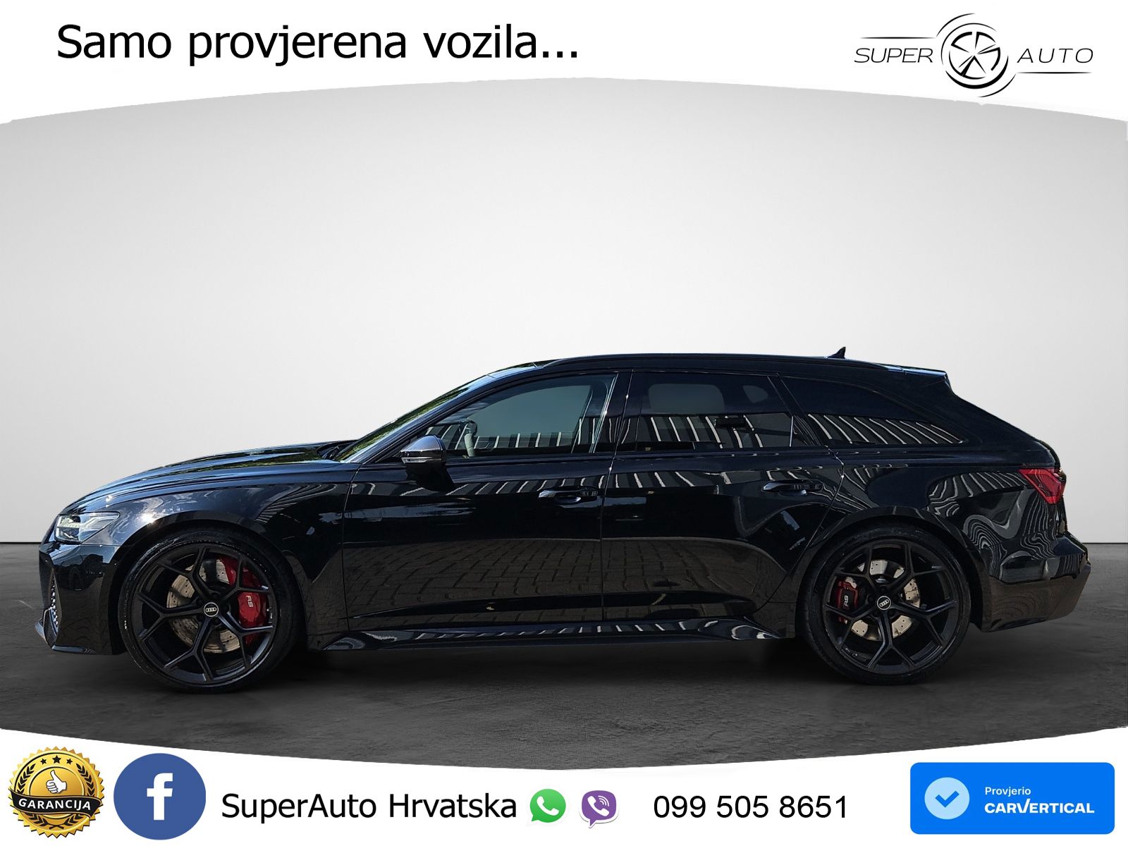 Audi RS6 Avant 4.0 TFSI V8 performance (630 KS)  quattro tiptronic MATRIX+GR SJED+KAM